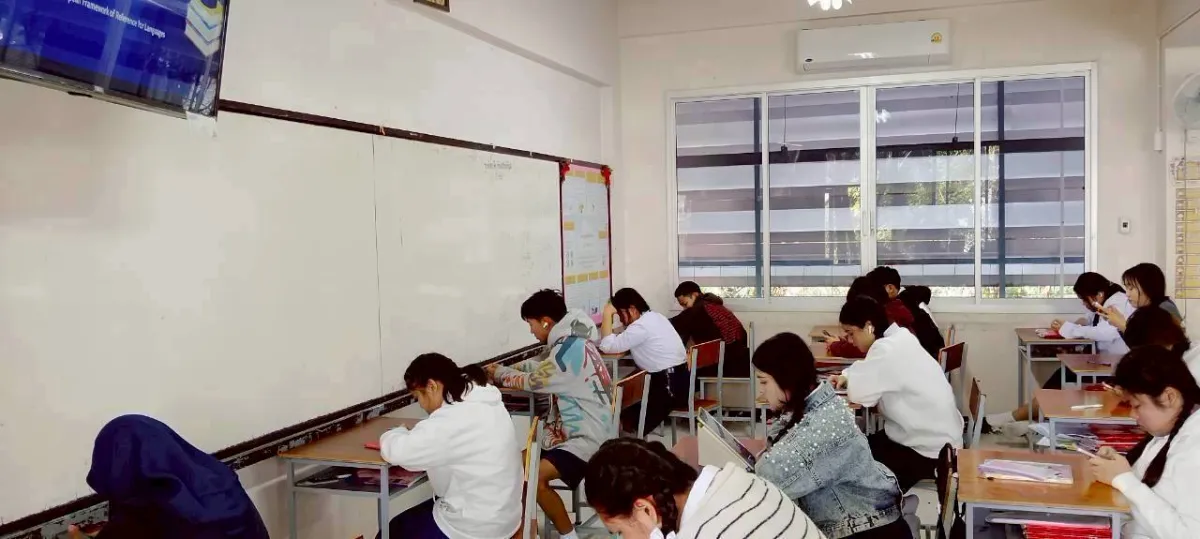 🌍🎓โรงเรียนภัทรวิทยา ยกระดับมาตรฐานสากล จัดทดสอบวัดระดับภาษาอังกฤษ CEFR นักเรียน ป.4 - ม.6