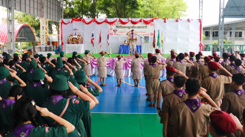 กิจกรรมเปิดกองลูกเสือ-เนตรนารี ปีการศึกษา 2568